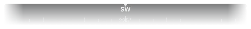 The Compass style showing heading