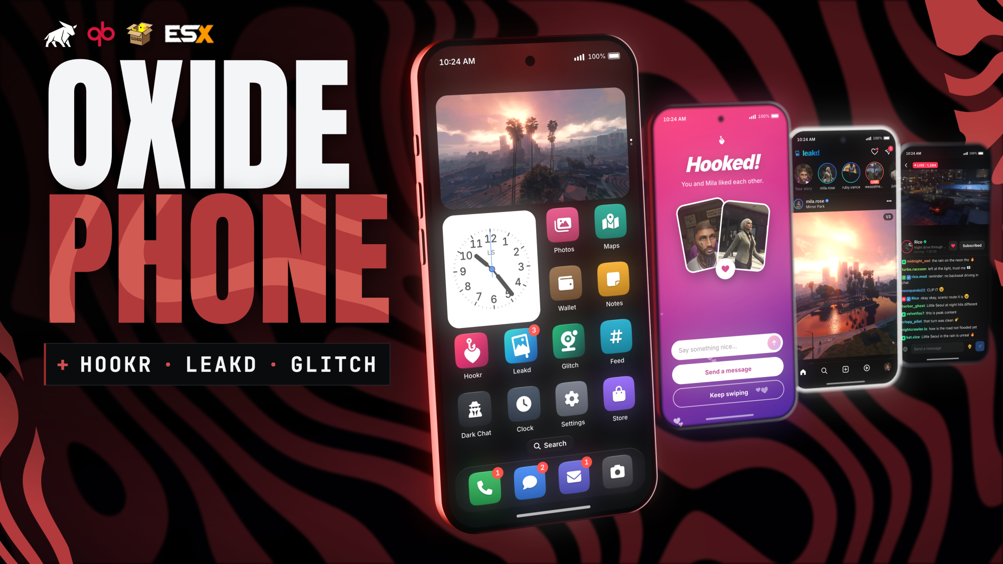 OXIDE PHONE | Premium FiveM Phone System