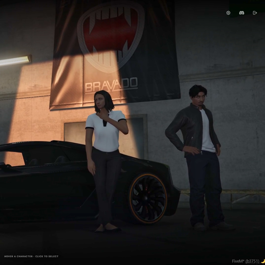 Garage scene