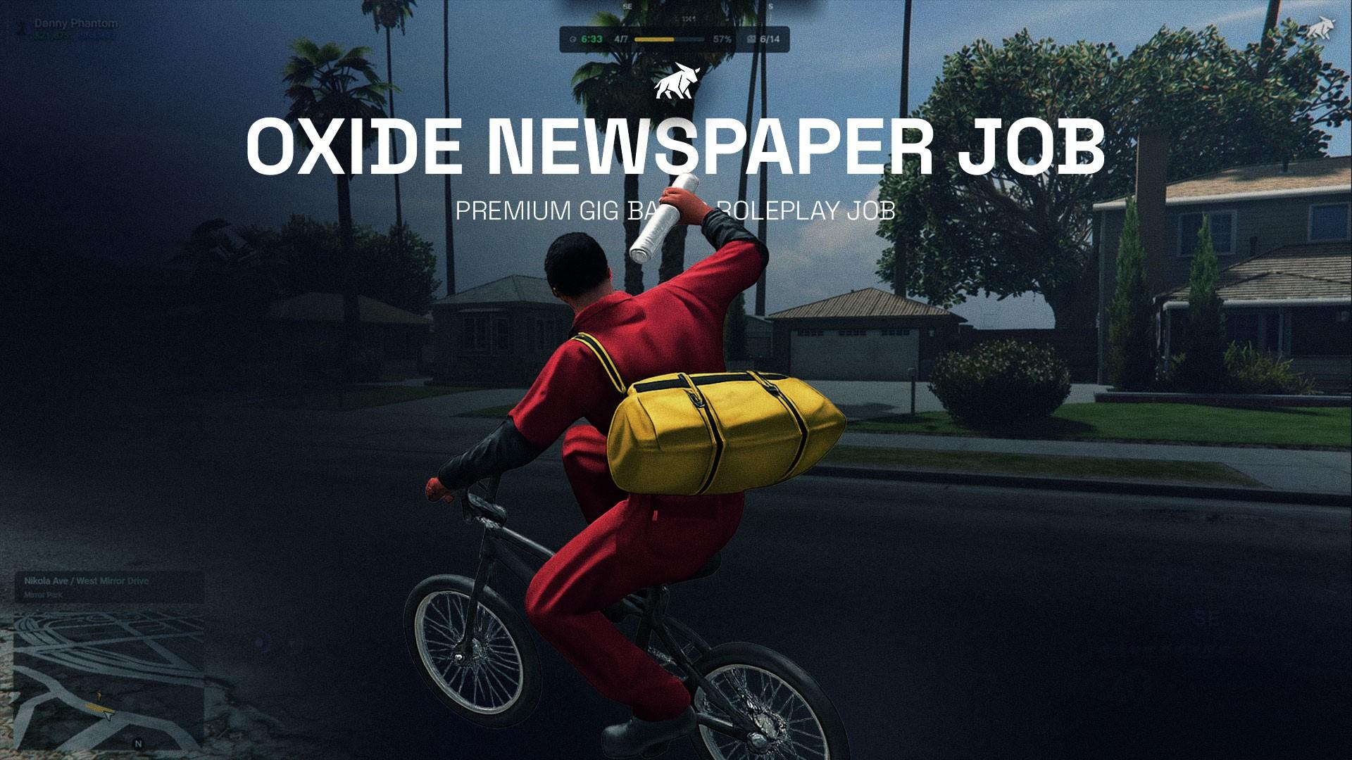 OXIDE NEWSPAPER JOB
